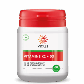 Vitamine K2 en D3 in softgels